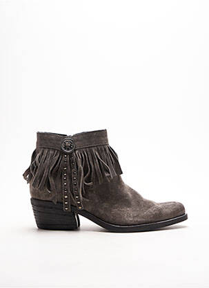 Bottines/Boots gris KHRIO pour femme