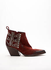 Bottines/Boots rouge ELENA IACHI pour femme seconde vue