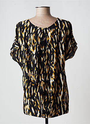 Blouse manches courtes manches courtes noir CKS femme