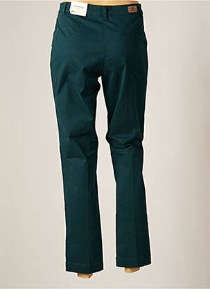 Pantalon chino tissage popeline taille normale vert NICE THINGS femme