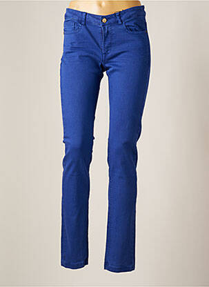 Jeans coupe slim bleu WMN pour femme