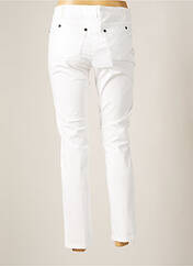Pantalon slim blanc ARTIGLI pour femme seconde vue