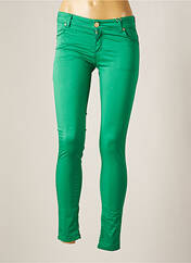 Pantalon slim vert ARTIGLI pour femme seconde vue