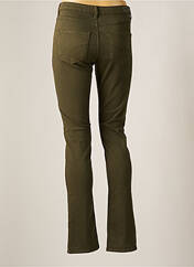 Pantalon slim vert KANOPE pour femme seconde vue