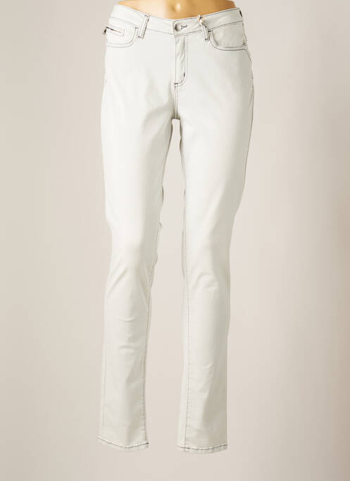 Jeans coupe slim gris KANOPE pour femme