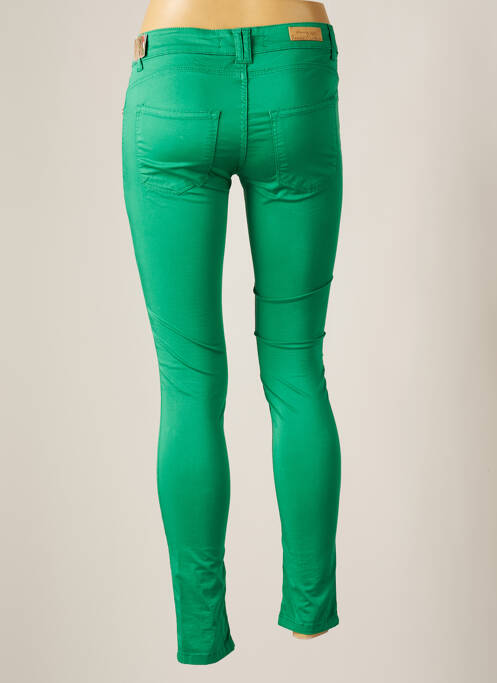 Pantalon slim vert ARTIGLI pour femme