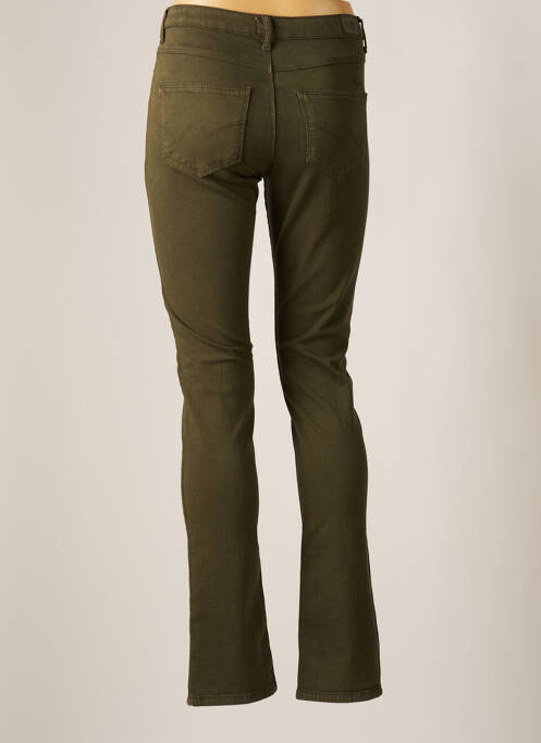 Pantalon slim vert KANOPE pour femme