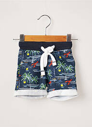 Short stretch taille élastique bleu WEEK END A LA MER garcon