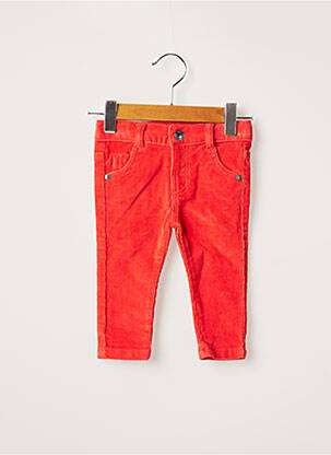 Pantalon slim rouge BOBOLI pour garçon