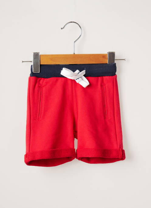 Short stretch taille élastique rouge WEEK END A LA MER garcon