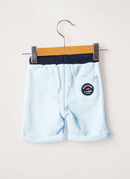 Short bleu WEEK END A LA MER pour garçon