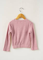 Pull rose FIONA & CO pour fille seconde vue