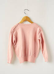 Pull rose PM LOVING pour fille seconde vue