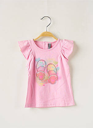 T-shirt rose LOSAN pour fille