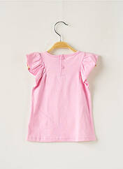 T-shirt rose LOSAN pour fille seconde vue