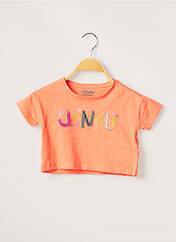 T-shirt orange LOSAN pour fille seconde vue