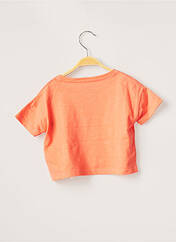 T-shirt orange LOSAN pour fille seconde vue