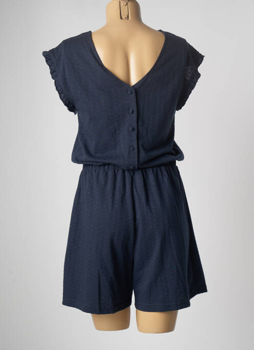 Combishort bleu ICHI pour femme