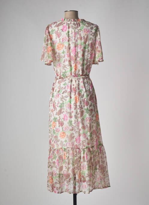 Robe longue beige VERO MODA pour femme