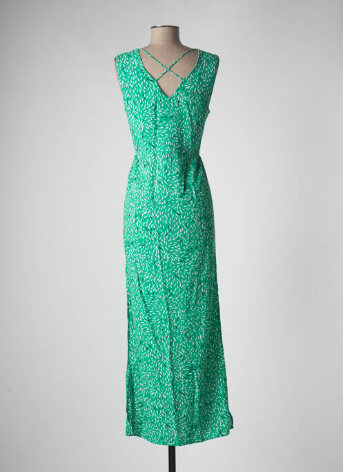 Robe longue vert VERO MODA pour femme