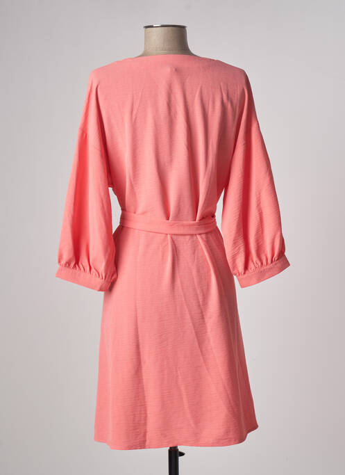 Robe mi-longue rose VERO MODA pour femme