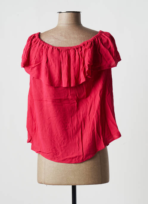 Blouse rose ICHI pour femme