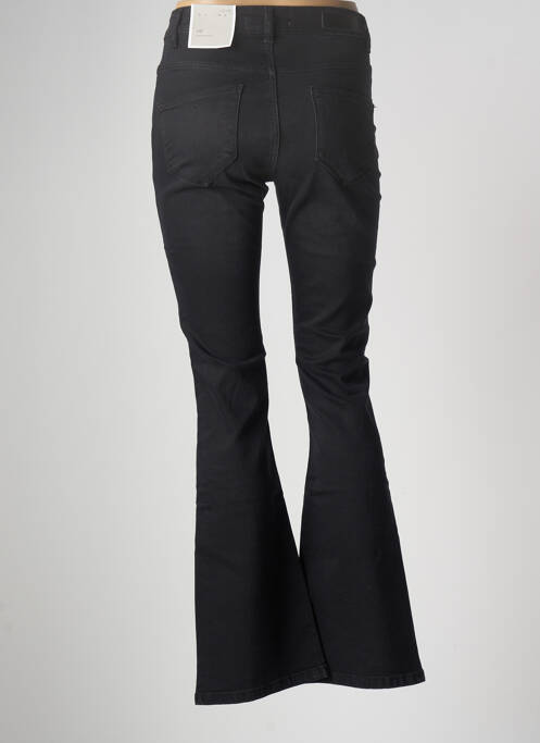 Jean coupe flare noir ICHI pour femme