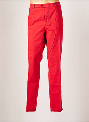 Pantalon chino rouge MMX pour homme