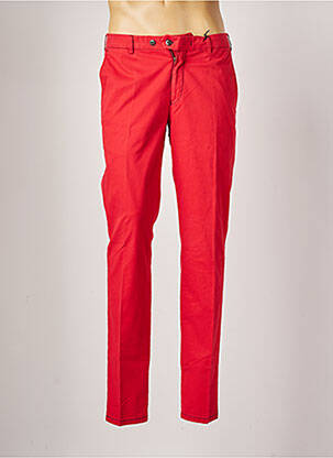 Pantalon chino rouge MMX pour homme