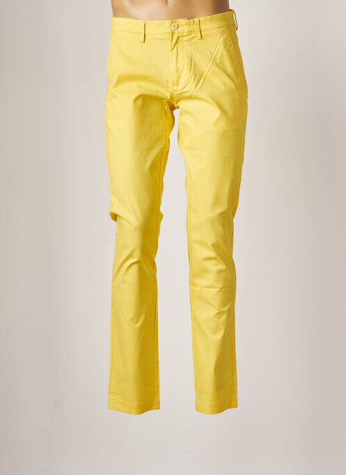 Pantalon chino jaune GANT pour homme
