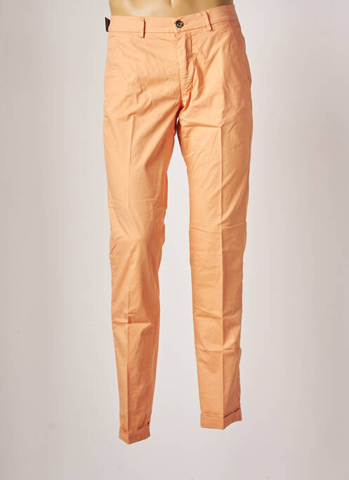 Pantalon chino orange MASON'S pour homme