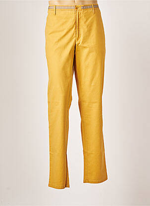 Pantalon chino jaune MMX pour homme