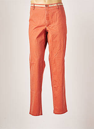 Pantalon chino orange MMX pour homme
