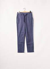 Pantalon chino bleu TELERIA ZED pour femme seconde vue