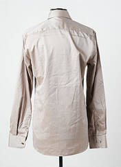 Chemise manches longues beige 1863 BY ETERNA pour homme seconde vue