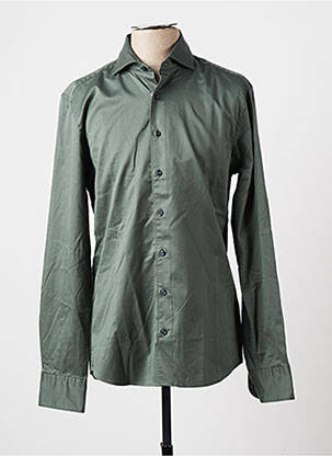 Chemise manches longues vert 1863 BY ETERNA pour homme
