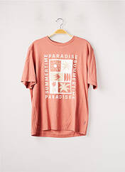 T-shirt orange S.OLIVER pour homme seconde vue