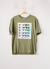 T-shirt vert S.OLIVER pour homme seconde vue