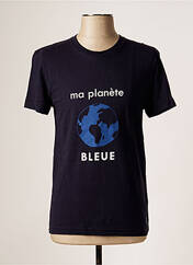 T-shirt bleu LE GENTLE FACTORY pour homme seconde vue