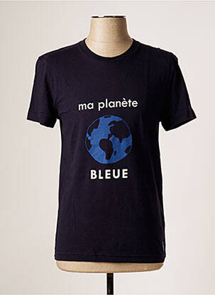 T-shirt bleu LE GENTLE FACTORY pour homme