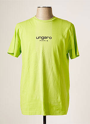 T-shirt vert UNGARO pour homme