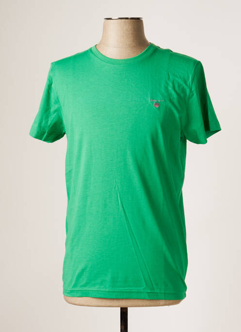 T-shirt vert GANT pour homme