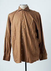 Chemise manches longues marron 1863 BY ETERNA pour homme seconde vue