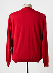 Pull rouge BERAC pour homme seconde vue