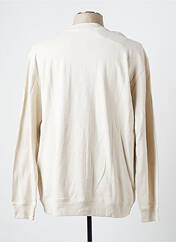 Sweat-shirt beige S.OLIVER pour homme seconde vue