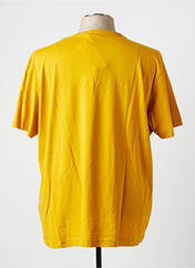 T-shirt jaune S.OLIVER pour homme seconde vue