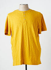 T-shirt jaune S.OLIVER pour homme seconde vue