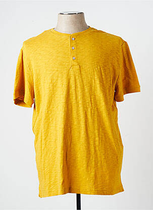 T-shirt jaune S.OLIVER pour homme