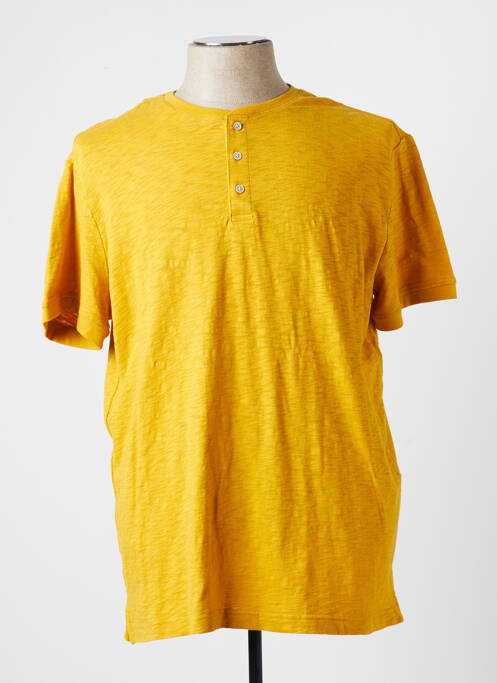 T-shirt jaune S.OLIVER pour homme
