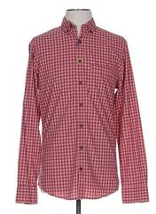Chemise manches longues rose MEN OF ALL NATION pour homme seconde vue